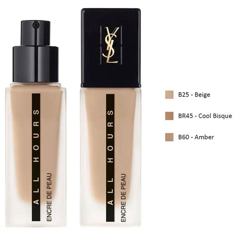 ysl all hours foundation mw7|ysl encre de peau all hours.